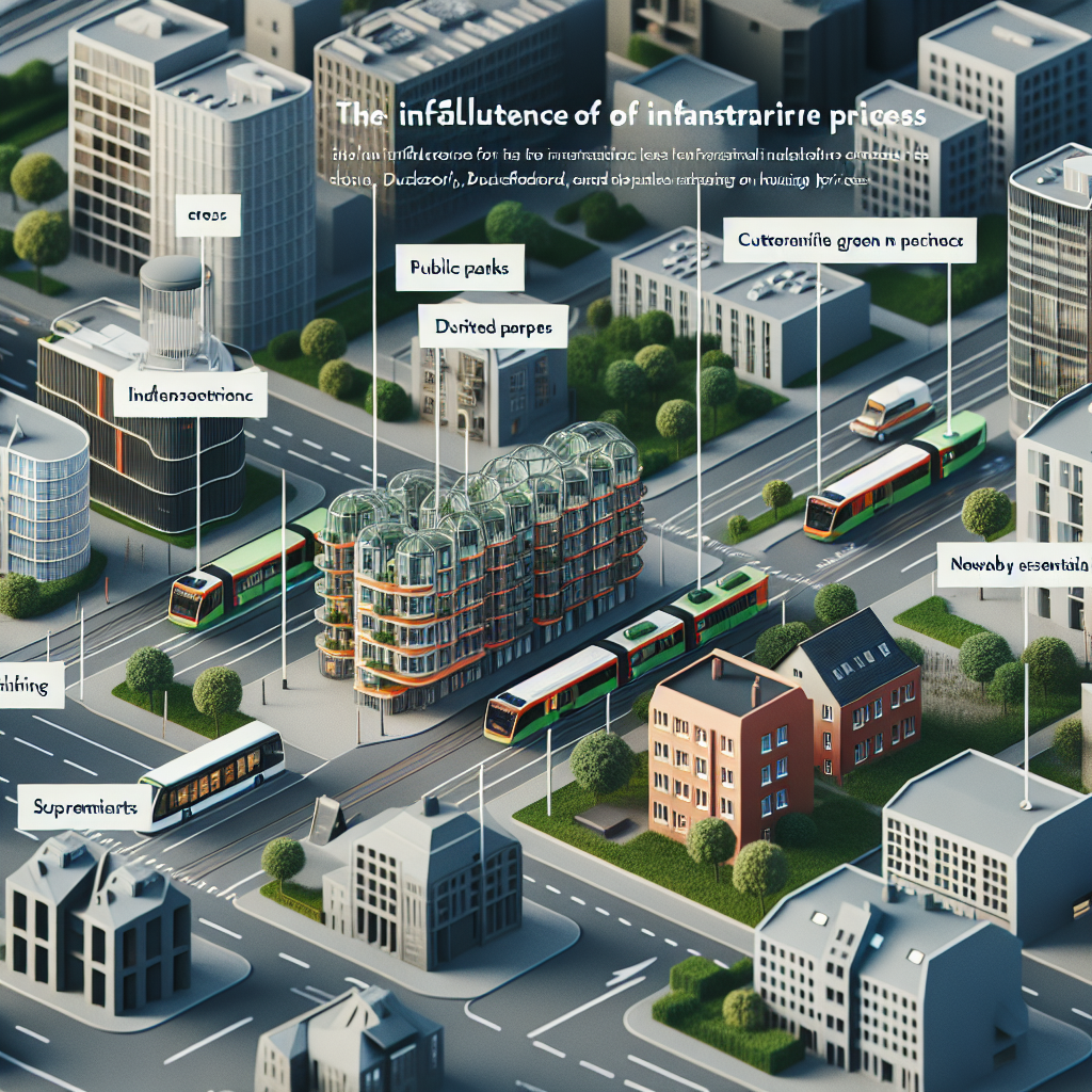 Einfluss der Infrastruktur auf Mietpreise in Düsseldorf Lierenfeld